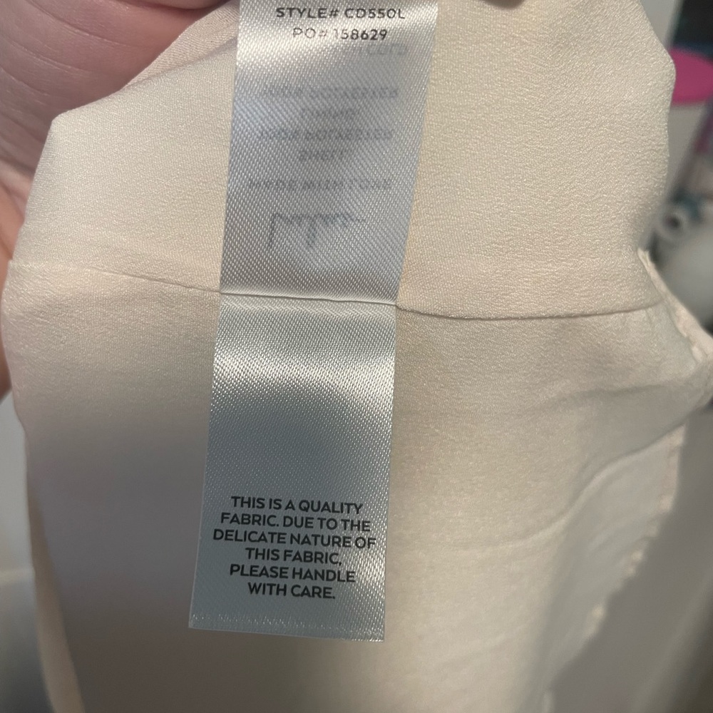 Lulu's Ivory Satin Slip Mermaid Gown - Picture 14 of 16